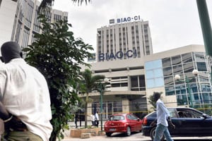 La BIAO-CI a été rebaptisée NSIA Banque. © Issouf Sanogo/AFP