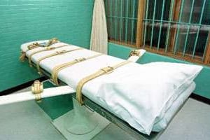 Une salle d’exécution, dans un pénitencier américain. © AFP