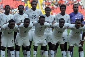 La sélection ghanéenne, qualifiée pour le mondial au Brésil. © DR