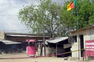 Un poste frontière à l’extrême nord du Cameroun. © AFP