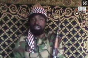 Captude d’écran d’une vidéo de décembre 2013, montrant un homme affirmant être Abubakar Shekau. © AFP