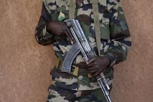 Un soldat nigérien. © AFP