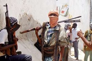 Des membres du groupe islamiste Boko Haram au Nigeria. © AFP