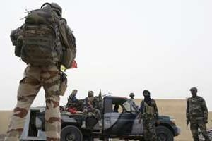 Des soldats français le 27 juillet 2013 à Kidal au Mali. © AFP