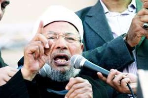 Youssef al-Qaradawi © Khalil Hamra/AP/Sipa