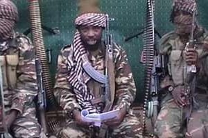 Abubakar Shekau, chef du groupe jihadiste nigérian Boko Haram. © AFP