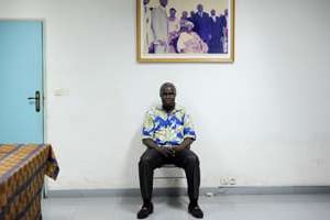 Voho Sahi, le 9 mai 2014 à Abidjan. © Emilie Régnier, pour J.A.