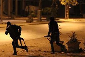 Combats à Benghazi, en Libye, le 2 mai 2014. © AFP