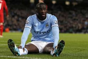 Yaya Touré n’a pas apprécié que City oublie son anniversaire. © AFP