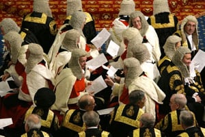Tout engagement pour une société privée doit être inscrit au registre de la Chambre des lords. © Richard Pohle/Reuters