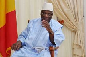 Le président malien IBK, le 3 mai. © Daou Bakary pour Jeune Afrique.