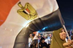 Les partisans de l’ex-chef de l’armée égyptienne Abdel Fattah al-Sissi. © AFP