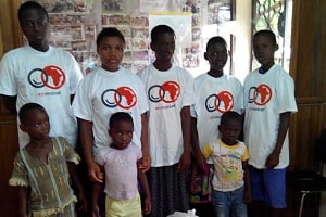 L’orphelinat d’Abobo, à Abidjan, où Afrimarket a réalisé sa première opération de don to goods. © Afrimarket