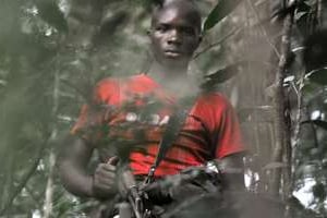 Un combattant FDLR dans l’est de la RDC. © Monusco