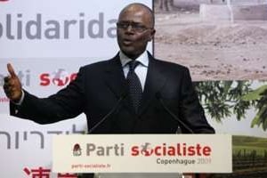 Ousmane Tanor Dieng à Paris, en 2009. © AFP