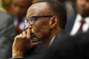 Le président du Rwanda, Paul Kagame, à Nairobi le 11 mai 2014. © AFP