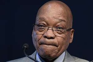 Le président sud-africain, Jacob Zuma, lors du sommet de Midrand, le 3 octobre 2013. © AFP