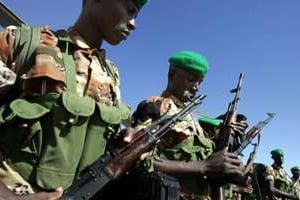 Des soldats de l’armée rwandaise. © AFP