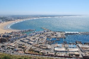 Vue de la marina d’Agadir. © Achraf Amine/Flickr