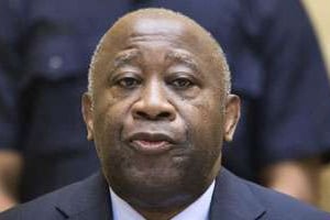 Laurent Gbagbo s’exprime, jeudi 28 février, devant la CPI. © AFP