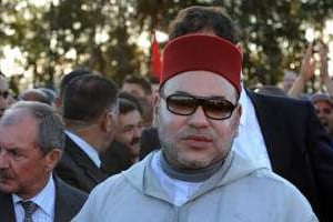 Le roi du Maroc Mohammed VI, le 30 mai 2014. © Fethi Belaid/AFP