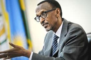 Paul Kagamé en mars dernier, à Kigali. © Vincent Fournier pour J.A.