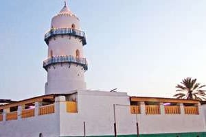 La grande mosquée Hamoudi, dans le centre de Djibouti. © Halloyta Abou