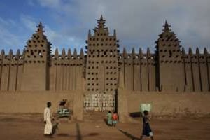 La grande mosquée de Djenné, au Mali, en septembre 2012. © Reuters