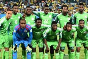 Les Super Eagles du Nigeria. © AFP