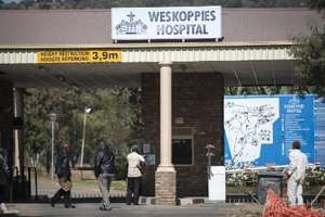 L’hôpital psychiatrique Weskoppies à Pretoria, photographié le 20 mai 2014. © AFP