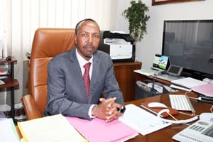 Ahmed Osman est le gouverneur de la banque centrale de Djibouti (BCD). © Halloyta Abou