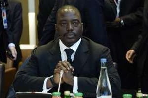 Joseph Kabila, président de la RDC. © AFP