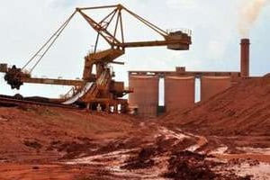 Le projet minier de Dian-Dian, dans le nord-ouest de la Guinée, est le plus grand gisement mondial de bauxite. © AFP