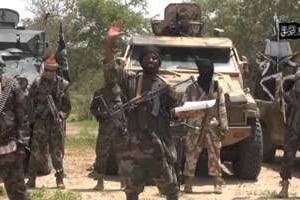 Des combattants de Boko Haram. © Capture d’écran.