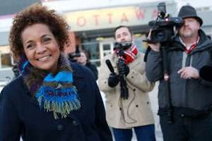 La Candienne Michaëlle Jean. © Reuters