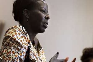 Louise Mushikiwabo, ministre rwandaise des Affaires étrangères. © AFP
