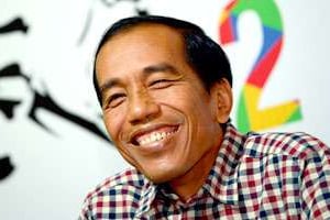 Jokowi, 53 ans, vient d’un milieu modeste. © Romeo Gacad/AFP
