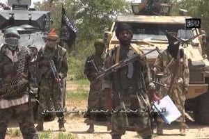 Extrait d’une vidéo diffusée par Boko Haram, le 13 juillet 2014. © Capture d’écran/AFP