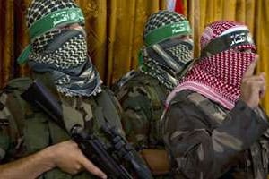 Des combattants du Hamas. © AFP