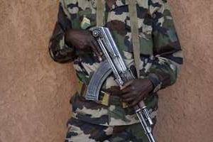 Un militaire nigérien. © AFP