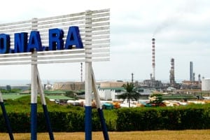 À Limbé, au Cameroun, la Sonara peut traiter 2,1 millions de tonnes de pétrole par an. DR