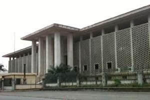 Le palais de justice d’Abidjan-Plateau. © DR