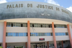 Le palais de justice de Dakar. © DR