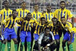 L’équipe nationale du Rwanda. © AFP