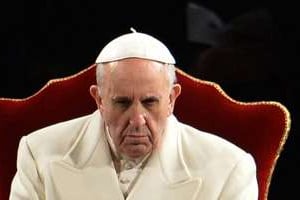 Le pape François venait d’envisager sa propre mort. © Alberto Pizzoli/AFP