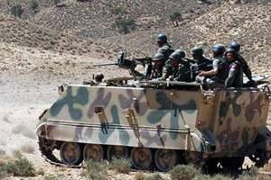 Un véhicule de l’armée tunisienne. © AFP
