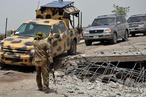 Boko Haram tente de faire exploser un pont reliant le Cameroun au Nigeria. © AFP