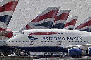 Des avions de la compagnie aérienne British Airways. © AFP