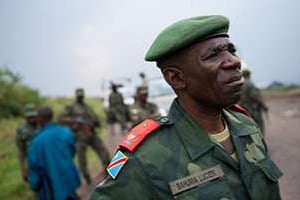 Le général Bahuma était le chef de l’armée au Nord-Kivu. © AFP