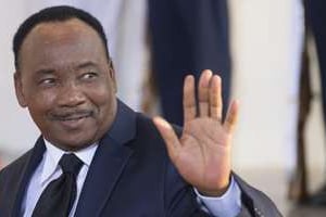 Mahamadou Issoufou, le président du Niger. © AFP